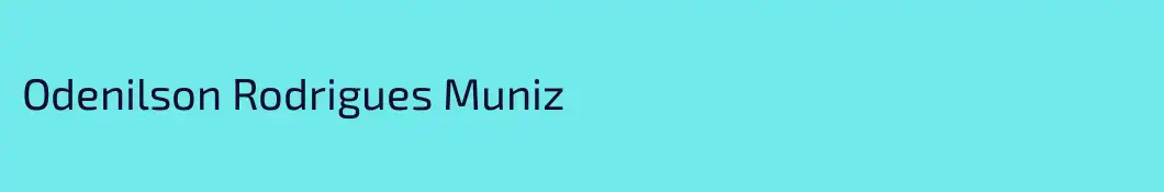 Odenilson Rodrigues Muniz